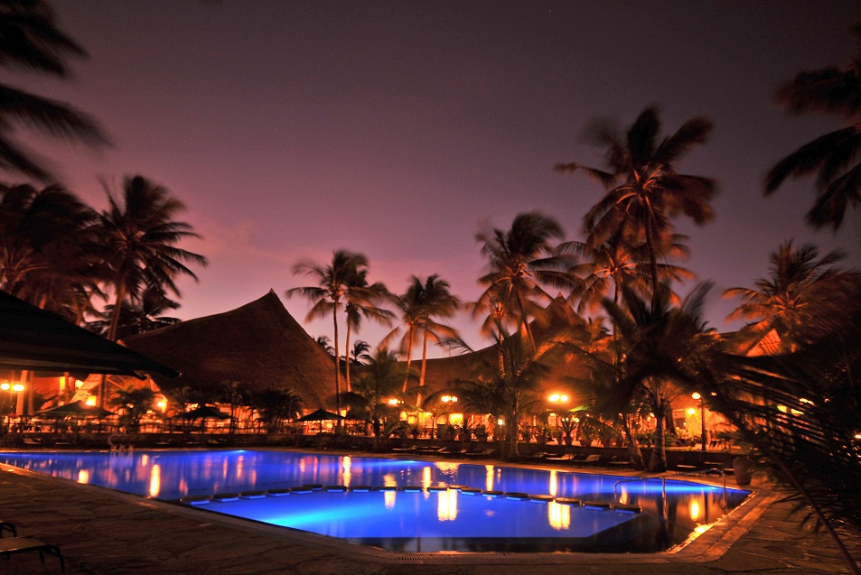 Bahari Beach Resort with ocean views