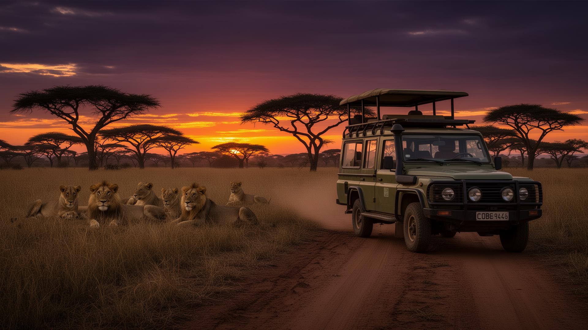 African safari journey